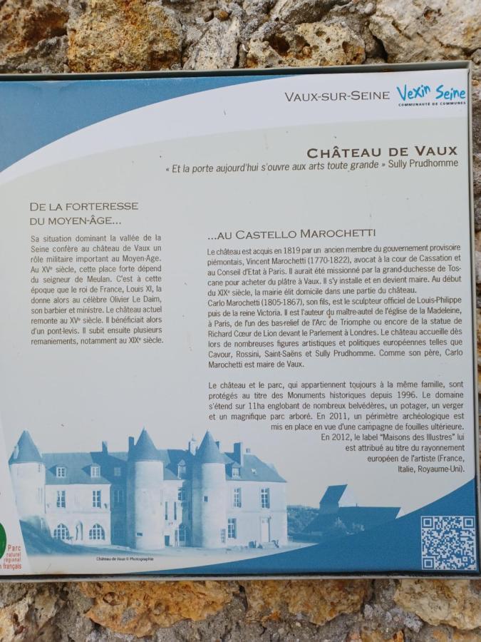 Le Verger Vaux-Sur-Seine Exteriör bild